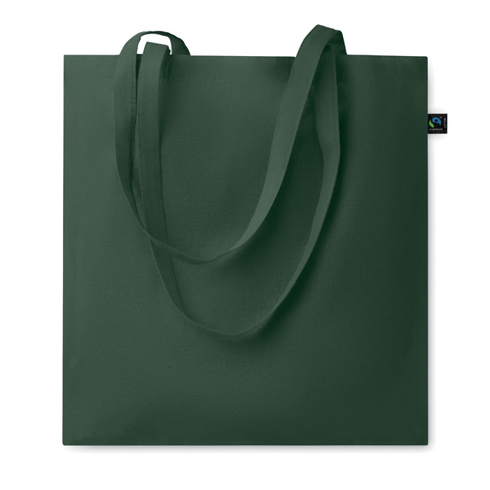 Cabas personnalisé coton Fairtrade 140gr OSOLE COLOUR Vert fonce